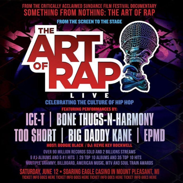 Saturday, June 12: 'The Art Of Rap' Live In Michigan » West Coast Styles