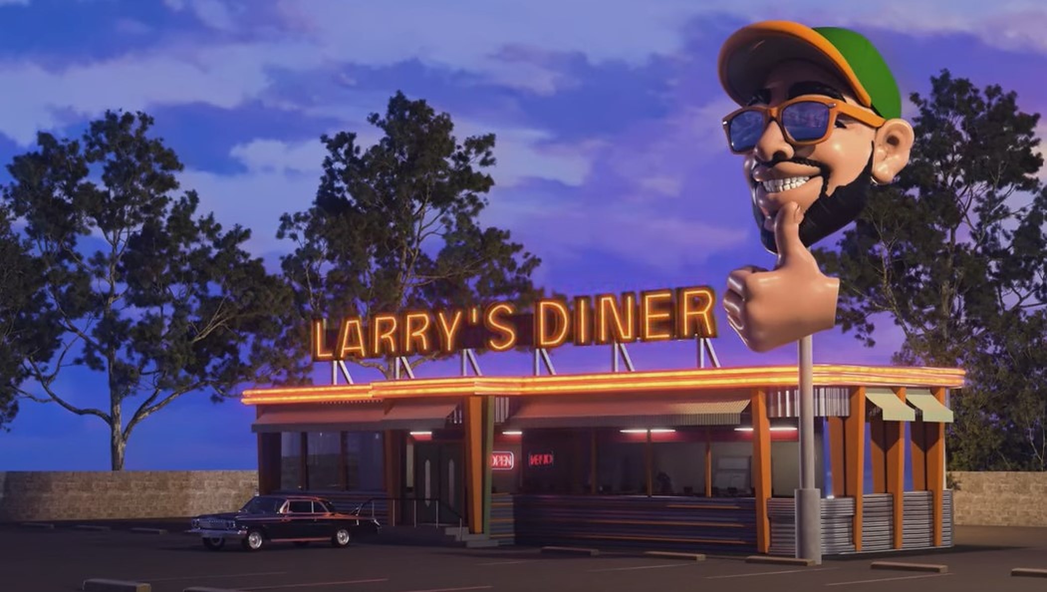 Larry June Drops “Larry's Diner” Official Music Video Off 'Spaceships On  The Blade' Album » West Coast Styles